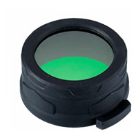 Дифузор фільтр для ліхтарів Nitecore NFG65( 65мм), зелений