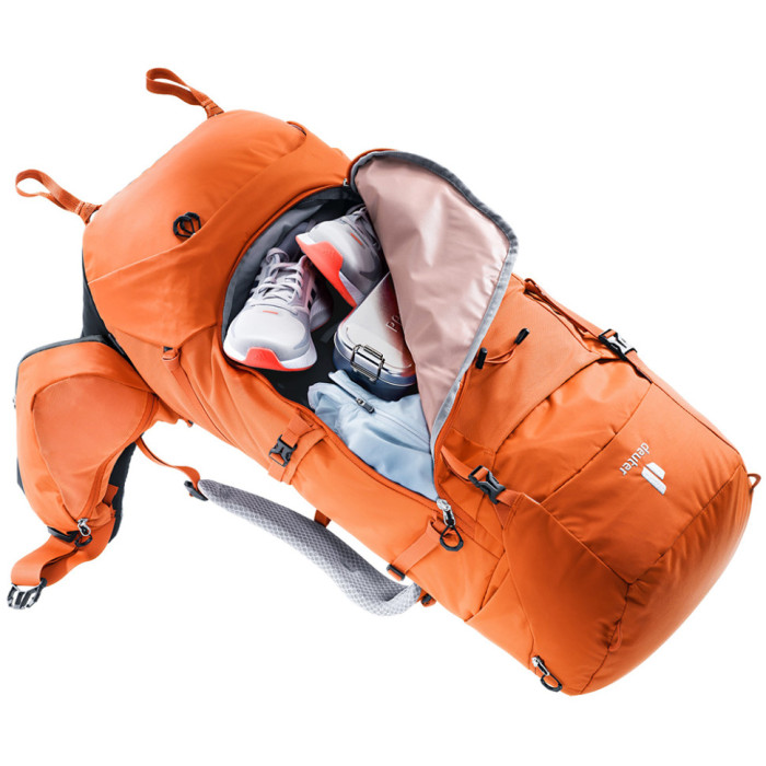 Рюкзак DEUTER Aircontact Core 55+10 SL колір 9409 paprika-graphite 