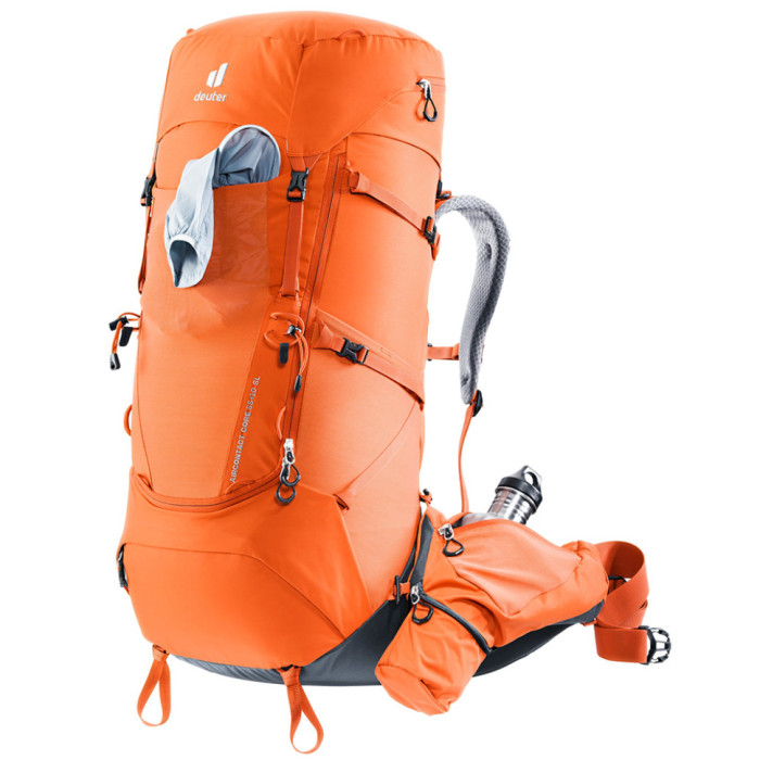 Рюкзак DEUTER Aircontact Core 55+10 SL колір 9409 paprika-graphite 