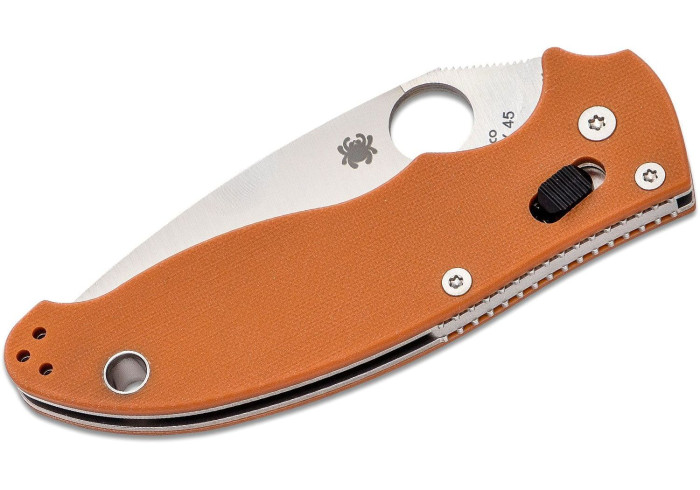 Ніж Spyderco Manix 2 Sprint Run REX 45 Помаранчевий (C101GPBORE2) 