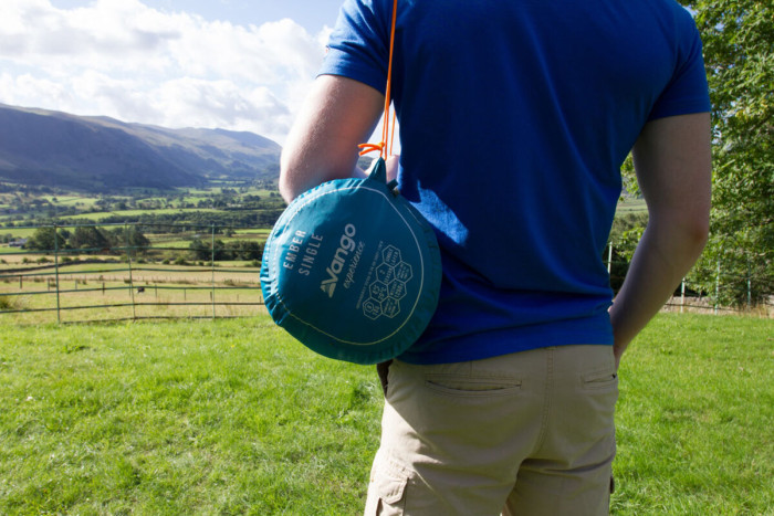 Спальний мішок Vango Ember Single/+ 4°C Bondi Blue Left (SBQEMBER B36TJ8) 