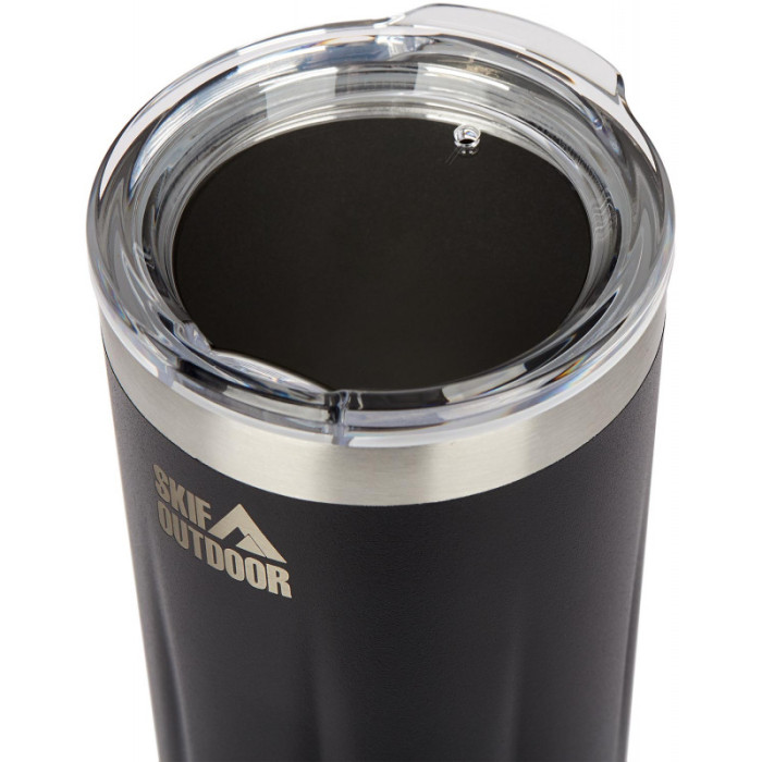 Термокружка Skif Outdoor Drop, 0.42 л. - чорна 