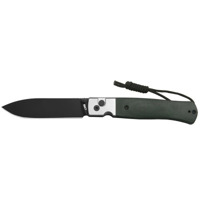 Ніж CJRB Glacier Micarta Green