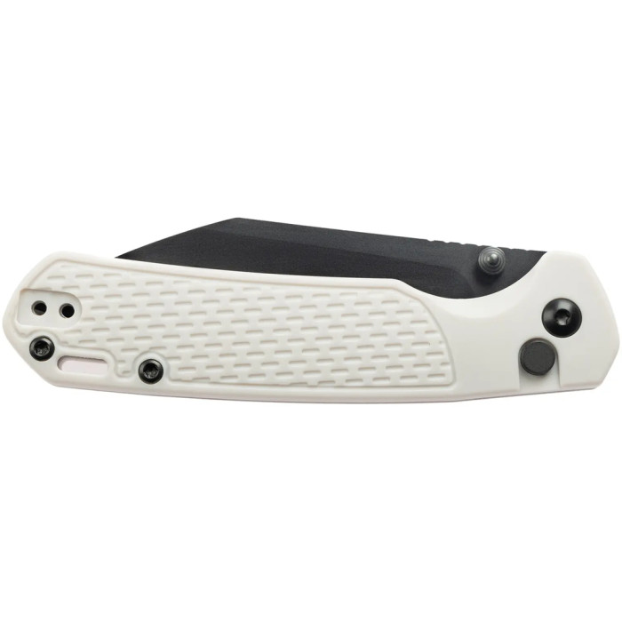 Ніж CJRB Pyrite-Light Black Blade, AR-RPM9, FRN light grey 