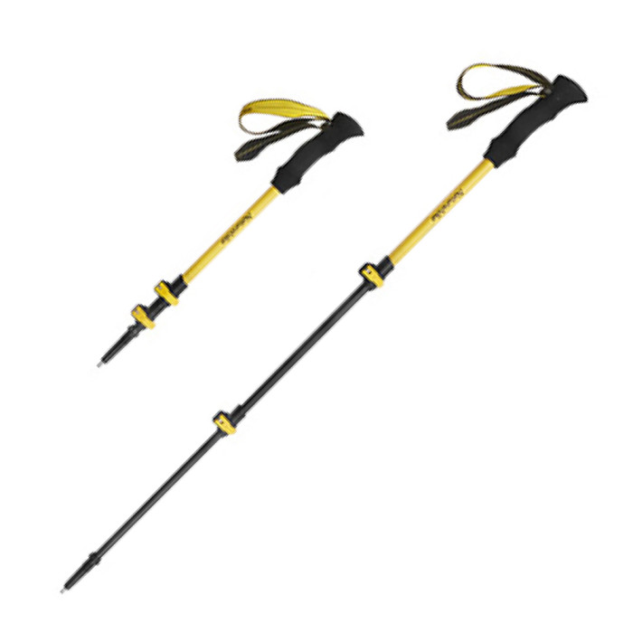 Трекінгова палиця Naturehike CNK2300DS010, 100 см, жовта 