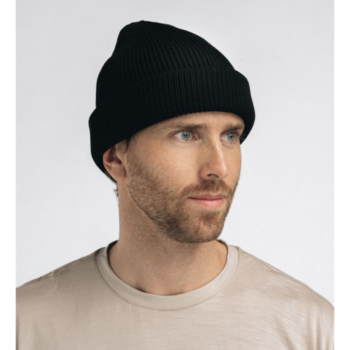 Балаклава-шапка Aclima Flat Knit Balaclava Hat Jet Black OneSize
