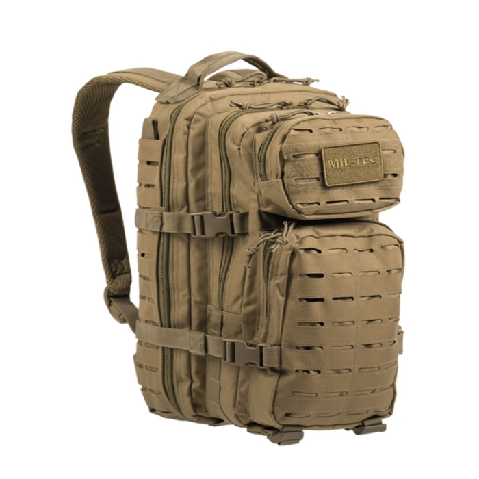 Рюкзак Mil-Tec US coyote Laser Cut Assault SM, 20л 