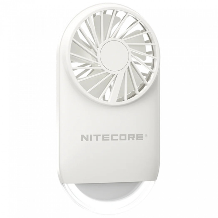 Портативний вентилятор Nitecore NEF02 (підсвічування), білий 