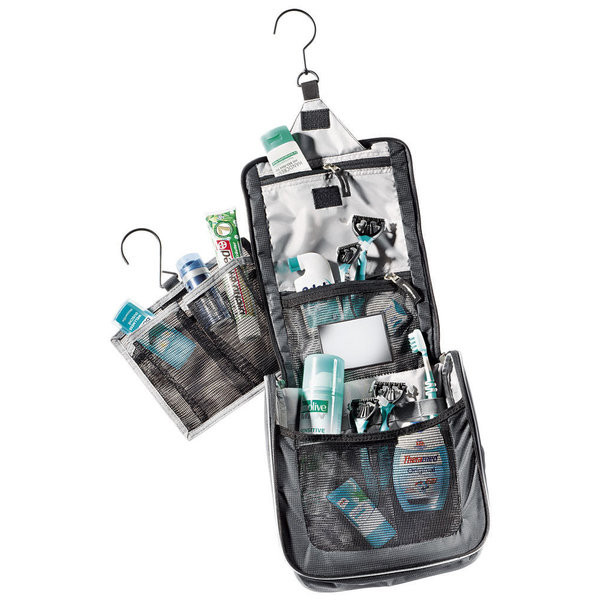 Косметичка Deuter Wash Center II (black titan) 