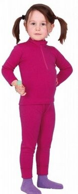 Термоштани дитячі Lasting DISMA 3401 рожеві, 134-146 