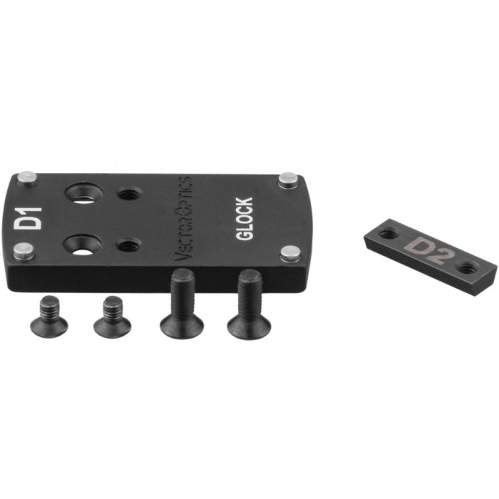 Адаптер Vector Optics на Glock без MOS для коліматорів з TEK footprint 