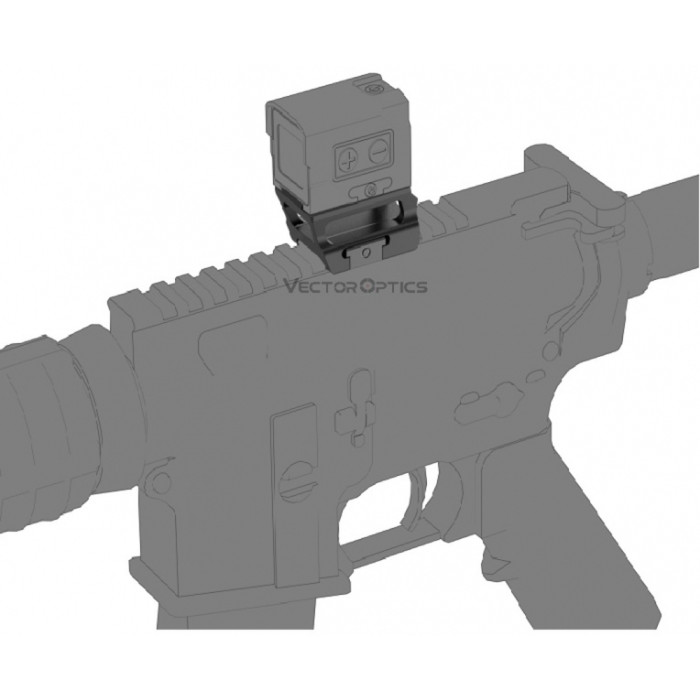 Райзер Vector Optics на планку Вівер для коліматорів з VOD footprint 
