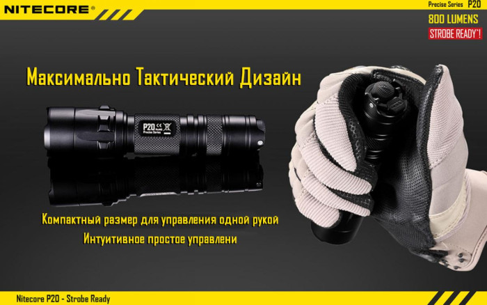 Ліхтар Nitecore P20 