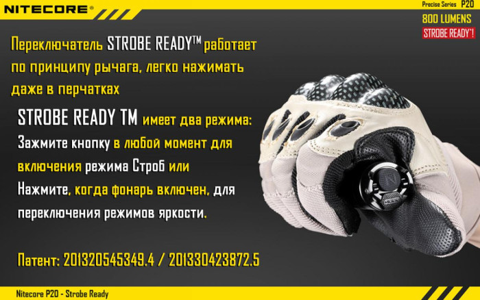 Ліхтар Nitecore P20 