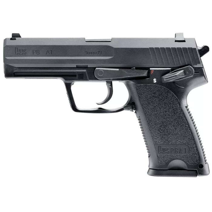 Пневматичний страйкбольний пістолет Umarex Heckler & Koch P8 A1  кал. 6мм. Gas Blowback 