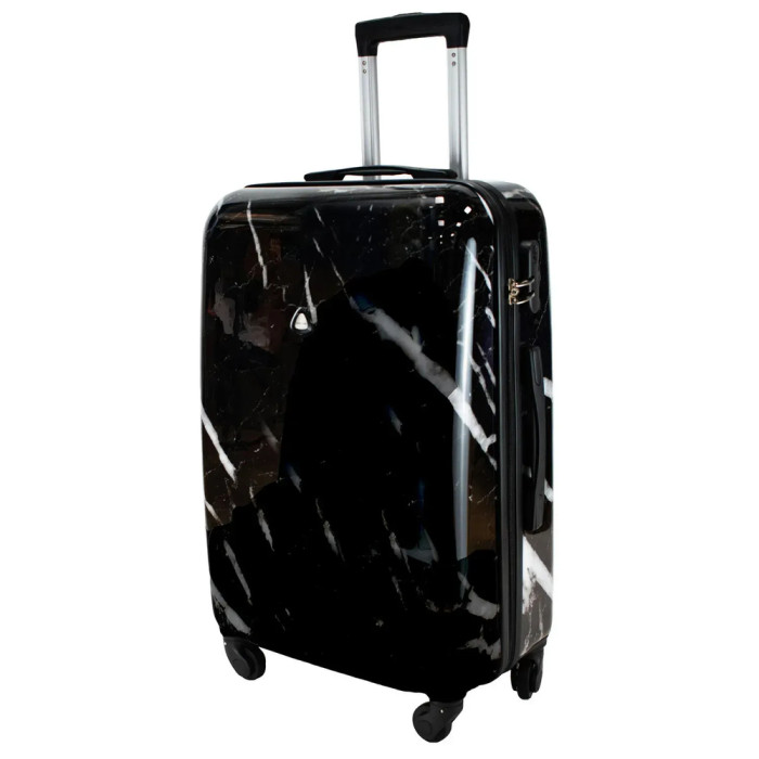 Валіза Semi Line 24" (M) Black Marble (T5730-2) 