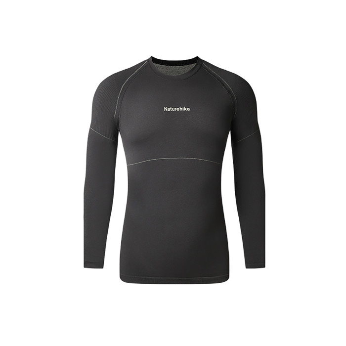 Комплект термобілизни чоловічої Naturehike CYY2342GC010, демісезон, розмір XXL, графіт 