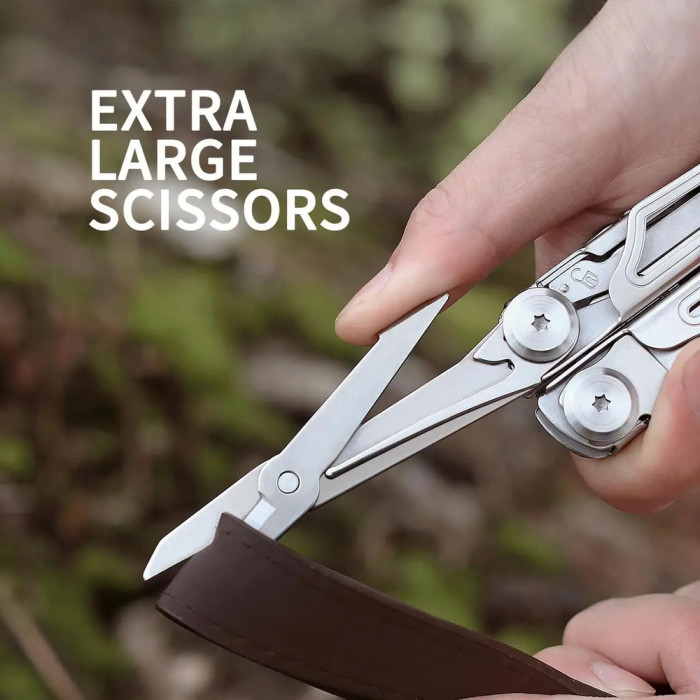 Мультитул Rocktol 29-в-1 з нейлоновим чохлом, бітами та запасними аксесуарами 