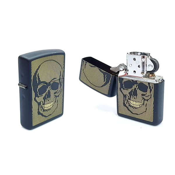 Запальничка Zippo 218 PF20 Skull Design (49216) 