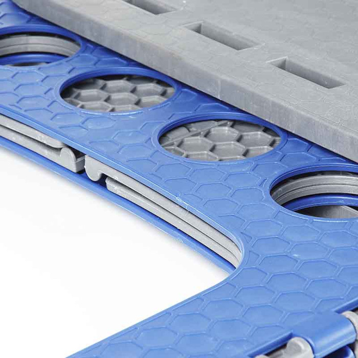 Стіл розкладний пластиковий СИЛА 55 х 56 х 51 см 