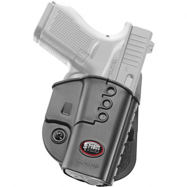 Кобура Fobus Для Glock 43 з кріпленням на ремінь (GL-43 ND BH) 