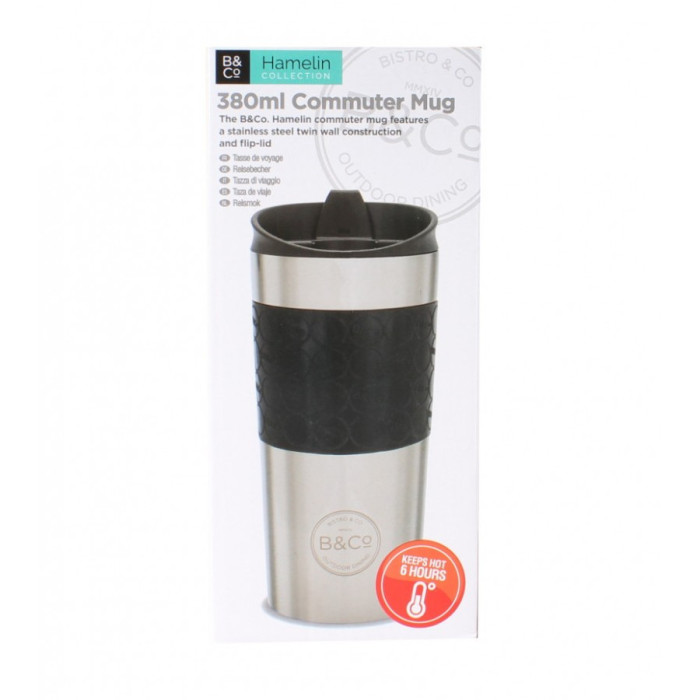 Термокружка Summit B&Co Leak Proof Thermal Mug Silver 380 мл 