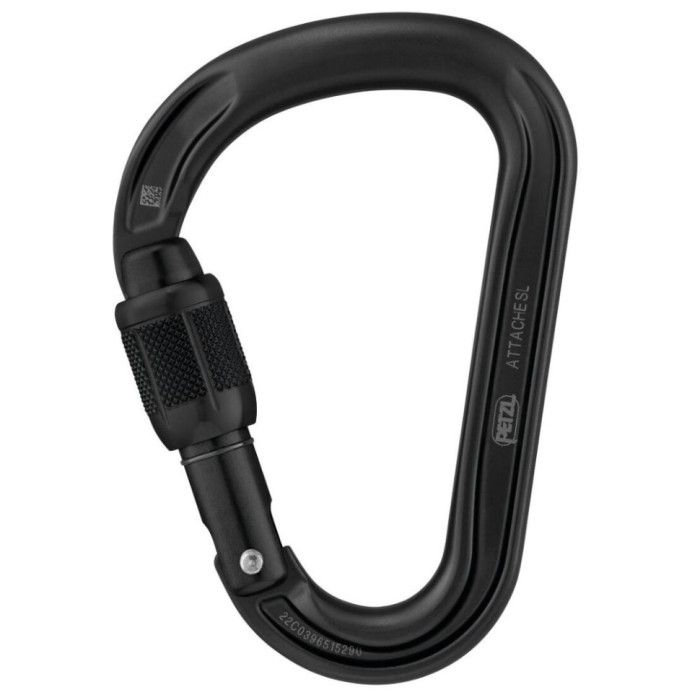 Карабін PETZL ATTACHE SCREW-LOCK Black (M038AA02) 
