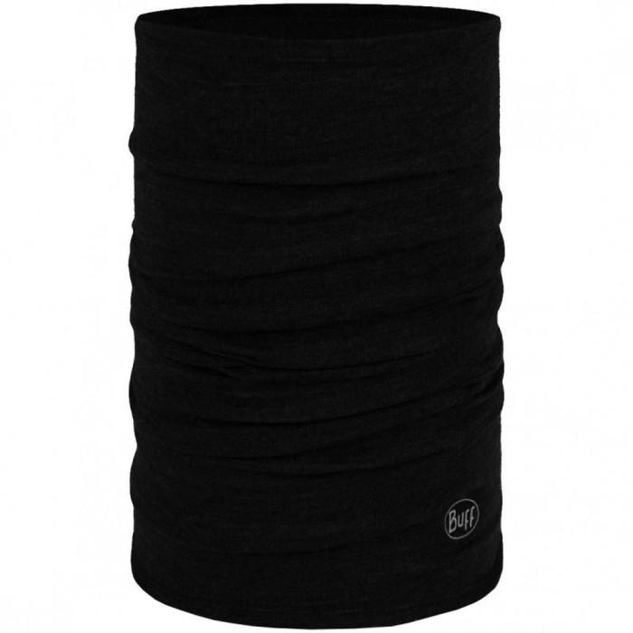Шарф-труба Buff MIDWEIGHT MERINO WOOL solid black 