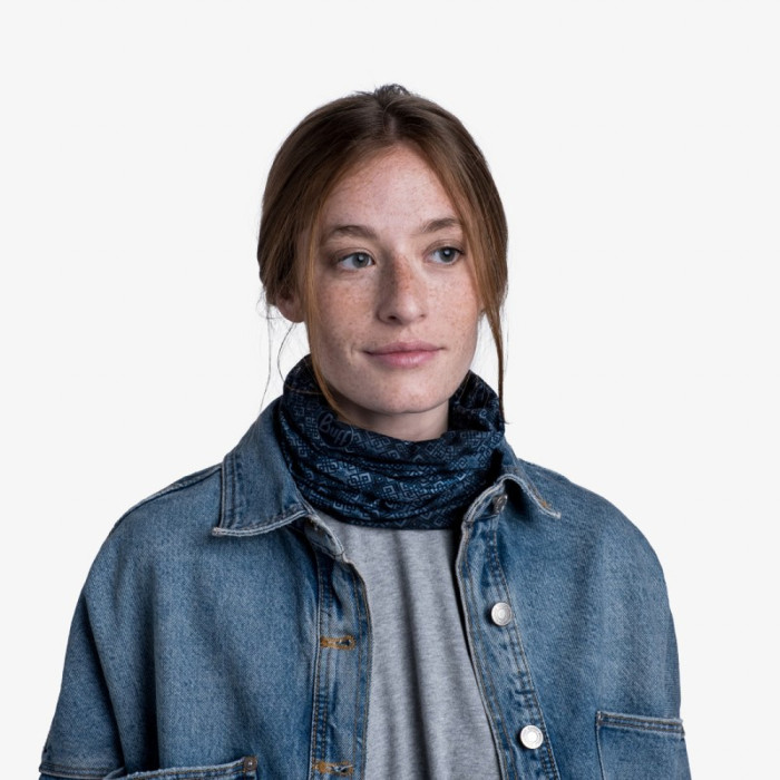 Шарф-труба Buff ORIGINAL haiku dark navy 