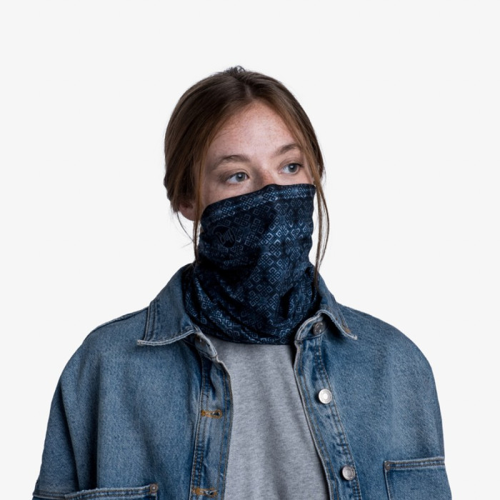 Шарф-труба Buff ORIGINAL haiku dark navy 