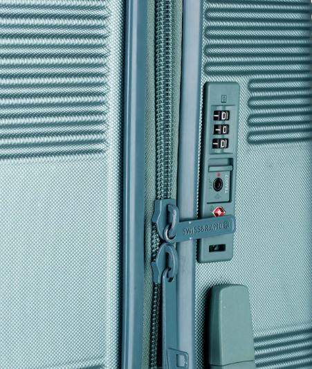 Валіза Swissbrand Cairo (L) Teal (SWB_LHCAI503L) 