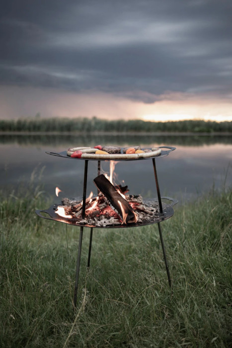 Підставка для смаження та багаття 2-в-1 Petromax Griddle and Fire Bowl 56 см 