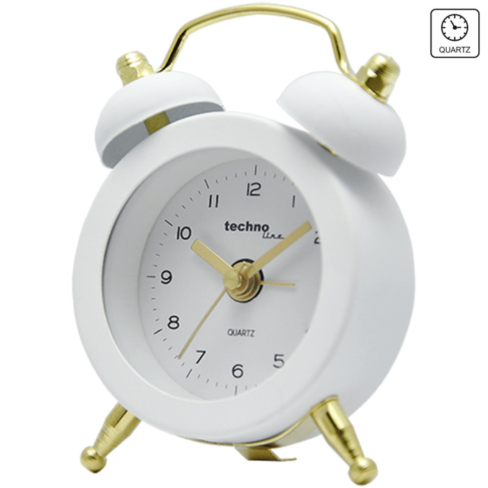 Годинник настільний Technoline Modell GS White (Modell GS weiss)