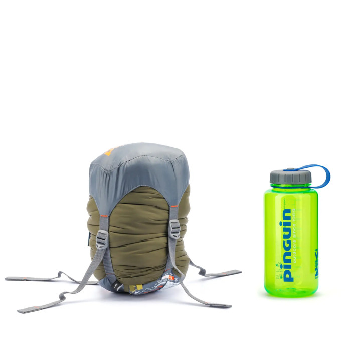 Спальний мішок Pinguin Tramp (11/7°C), 195 см - Left Zip, Khaki (PNG 237344) 2020 