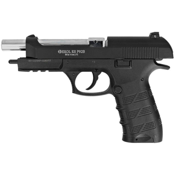 Пневматичний пістолет  EKOL ES P92 Blowback 
