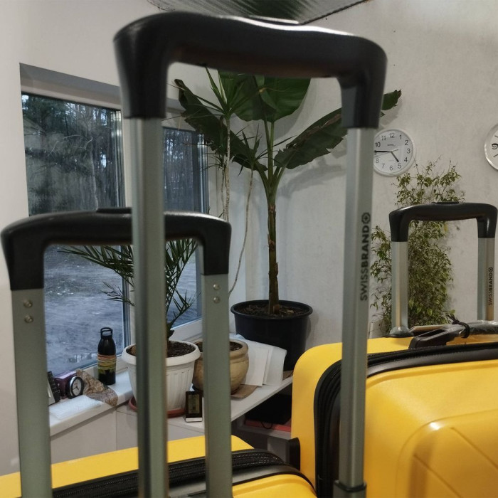 Валіза Swissbrand Eden (M) Yellow (SWB_LHEDE002M) 
