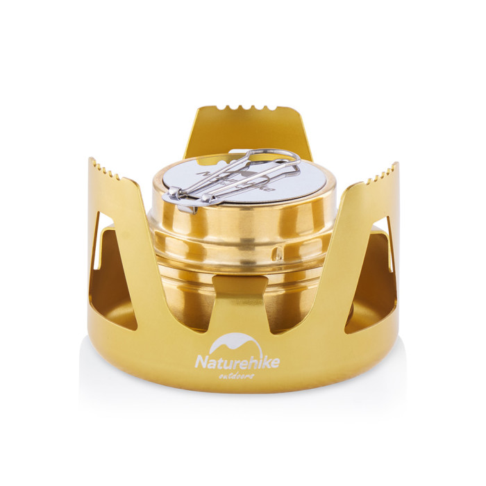 Пальник спиртовий Naturehike NH Alcohol Burner steel NH18L001-T 