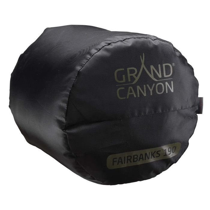 Спальний мішок Grand Canyon Fairbanks 190 -4°C Capulet Olive Left (340020) 