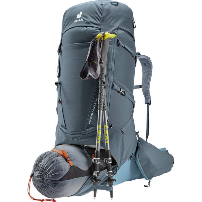 Рюкзак DEUTER Aircontact Core 60+10 колір 4409 graphite-shale (33505224409) 