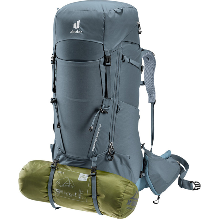 Рюкзак DEUTER Aircontact Core 60+10 колір 4409 graphite-shale (33505224409) 