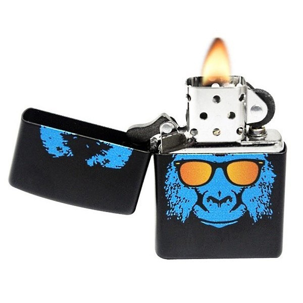Запальничка Zippo Ape With Shades 28861 