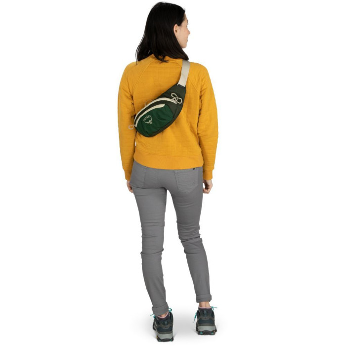 Поясна сумка Osprey Daylite Waist green belt/green canopy - O/S - зелений 