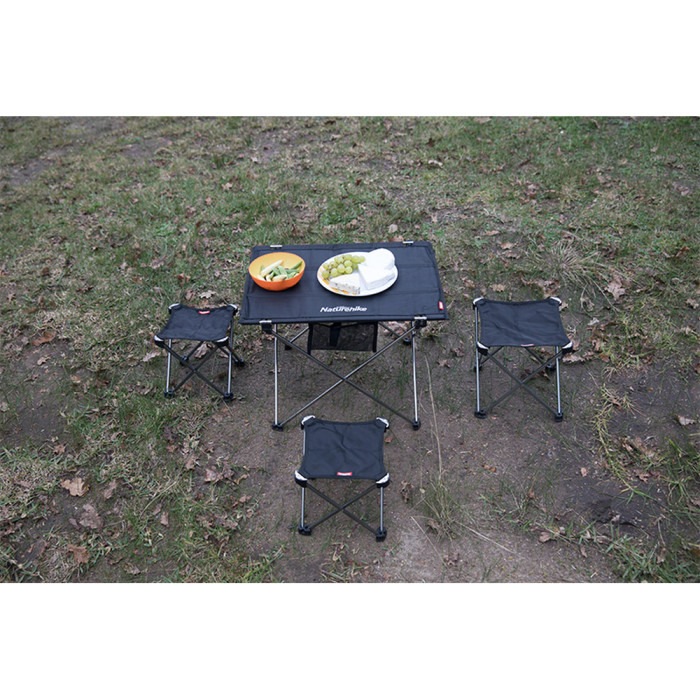 Стілець розкладний Naturehike NH20JJ019, чорний 