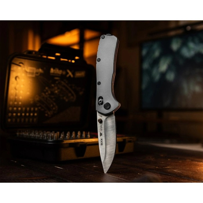 Ніж Buck Ranger Elite, сірий 