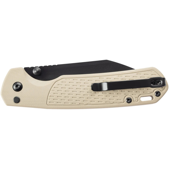 Ніж CJRB Pyrite-Light Black Blade, desert 