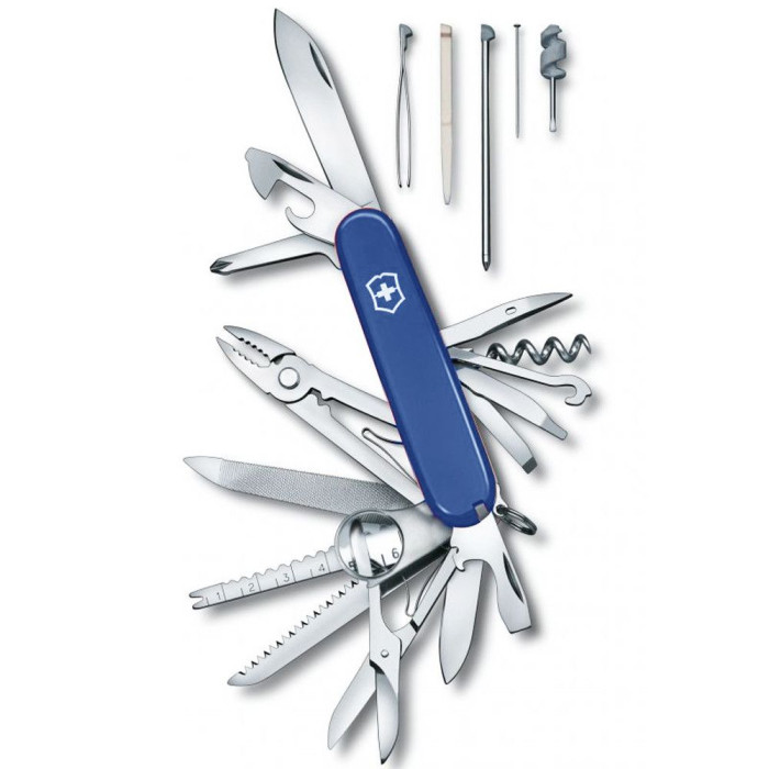 Ніж Victorinox Swisschamp 91мм/33функ/син 