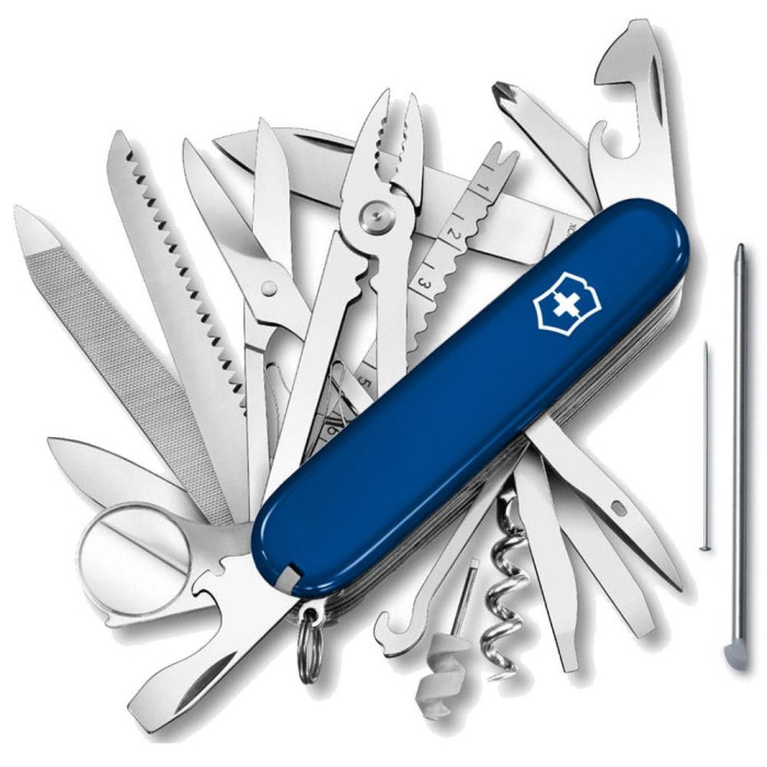 Ніж Victorinox Swisschamp 91мм/33функ/син 