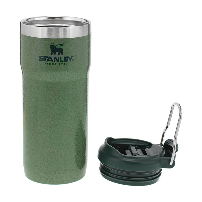 Термочашка Stanley Classic TwinLock Hammertone Green 0.47 л 