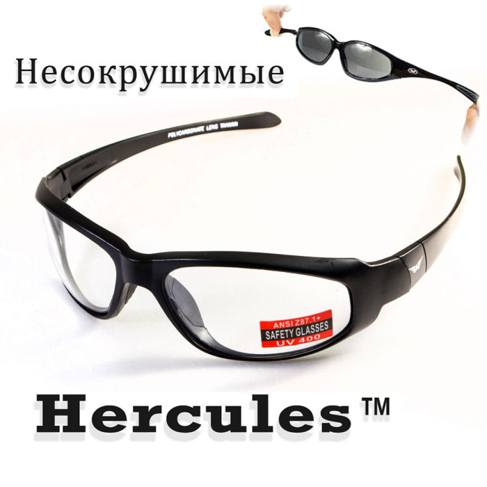 Окуляри Global Vision Hercules-2 (clear) прозорі 