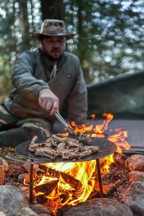 Підставка для смаження та багаття 3-в-1 Petromax Griddle and Fire Bowl 38 см 